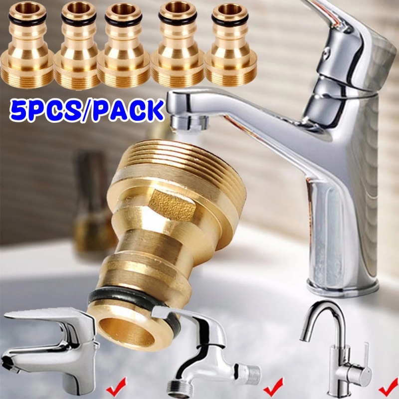 Kitchen Gadgets Mixer - 1/5 buah keran kuningan Universal Adaptor