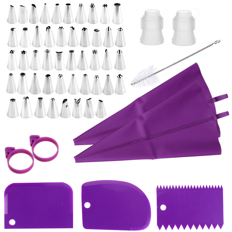 Kitchen Hanging Gadgets - Set Peralatan Dekorasi Kue dari Stainless