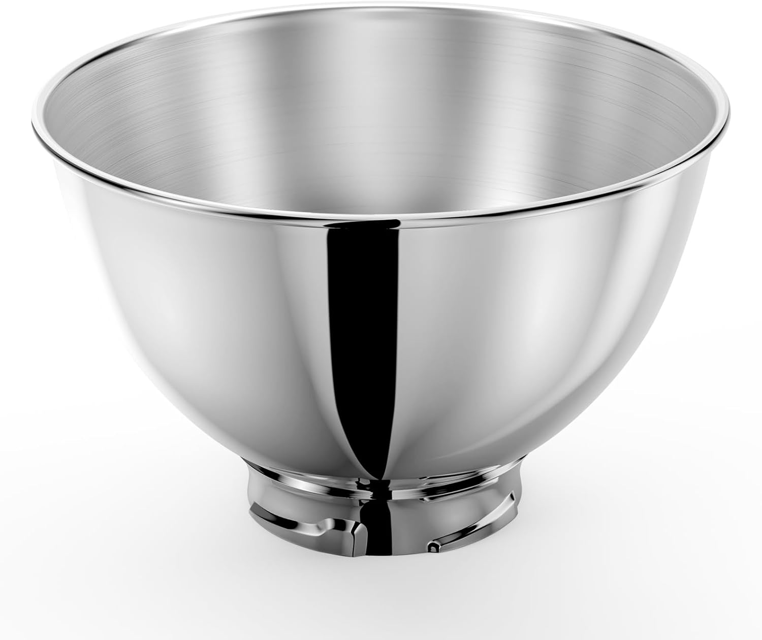 Kitchen Gadgets Mixer - Mangkuk Stainless Steel 3-Quart untuk Mixer