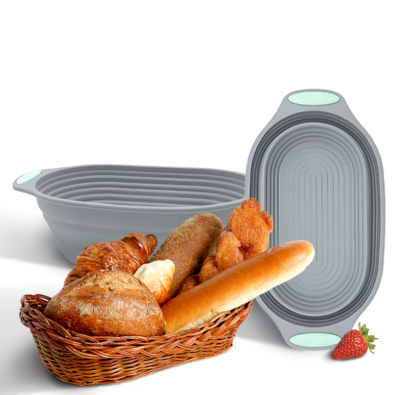 Kitchen Hanging Gadgets - 1 Buah Keranjang Fermentasi Roti Silikon