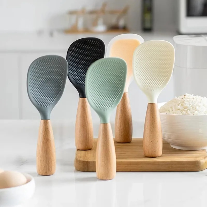 Kitchen Gadgets In China - 1 Buah Sendok Silikon Sendok Masak