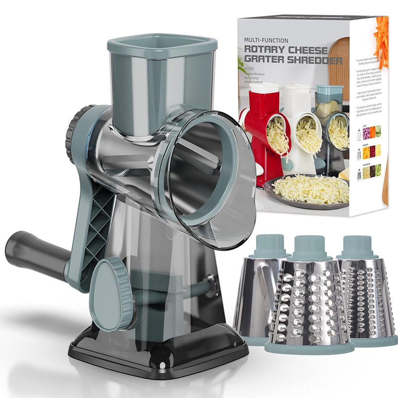 Kitchen Gadgets Dropshipping - LMETJMA pemarut keju putar 3 in