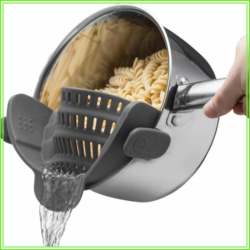 Kitchen Gadgets Images - Saringan Pasta Silikon Clip-On untuk Panci