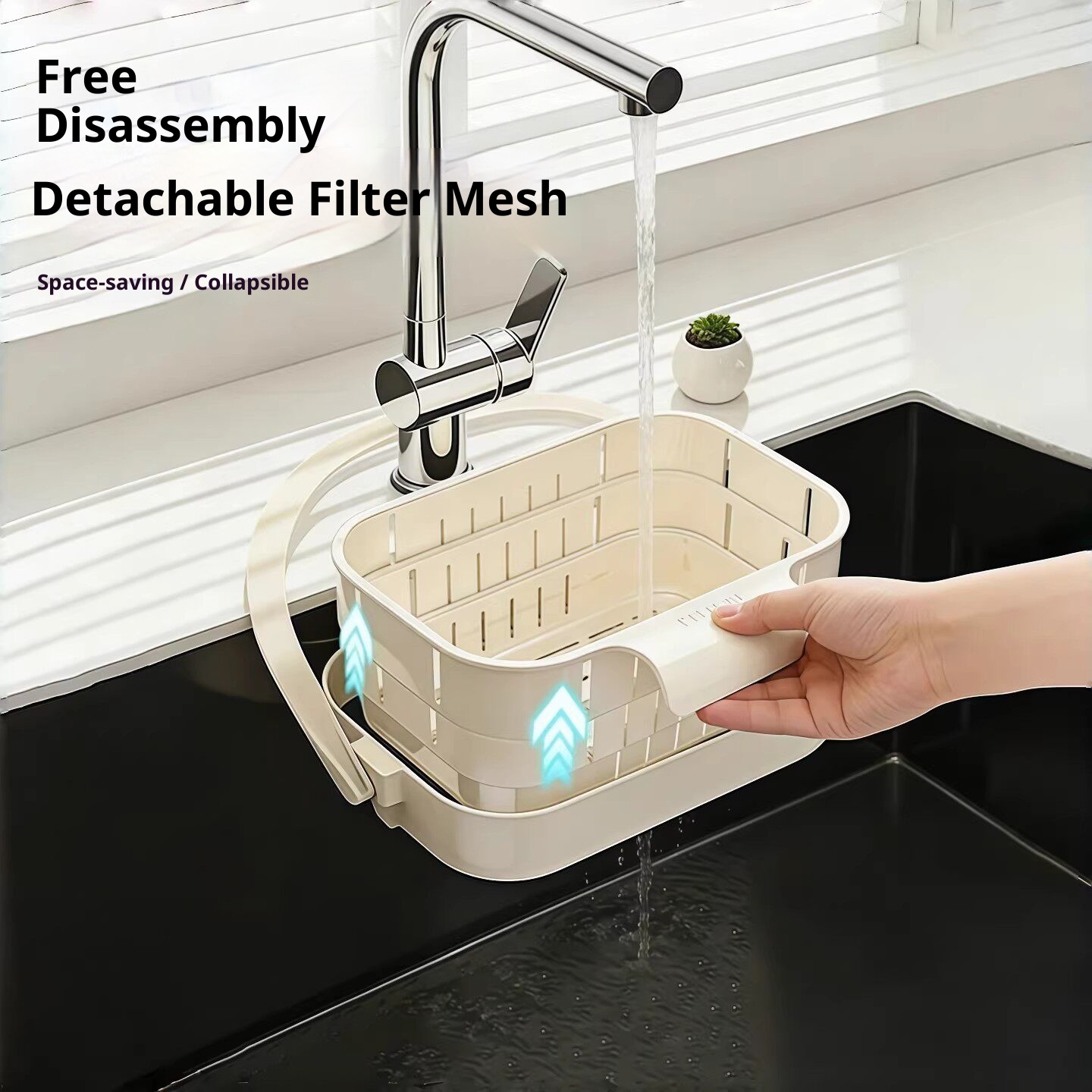 Keranjang Saringan Wastafel Li - Kitchen Hanging Gadgets ulasan dan harga