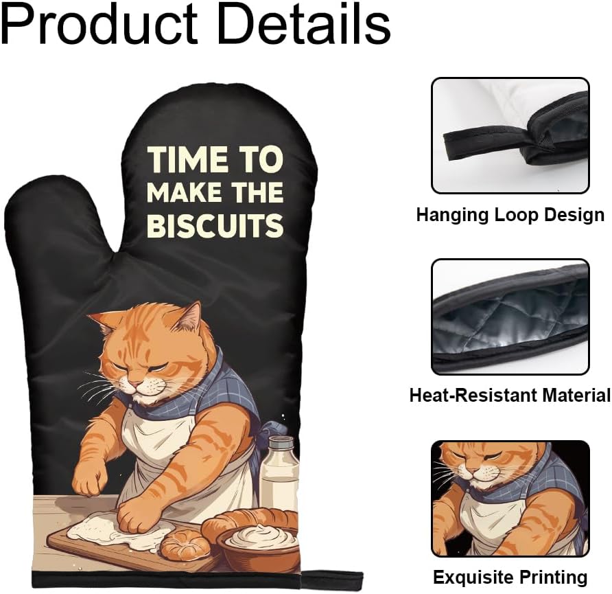 Set Sarung Tangan Oven dan Pen - Kitchen Gadgets For Dad ulasan dan harga