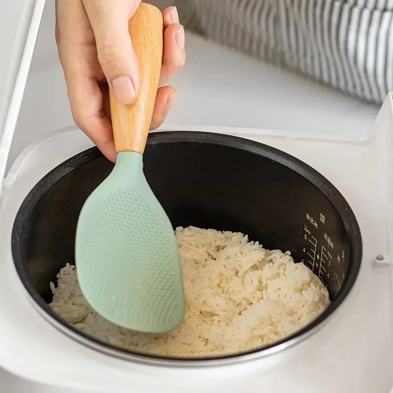 1 Buah Sendok Silikon Sendok M - Kitchen Gadgets In China ulasan dan harga