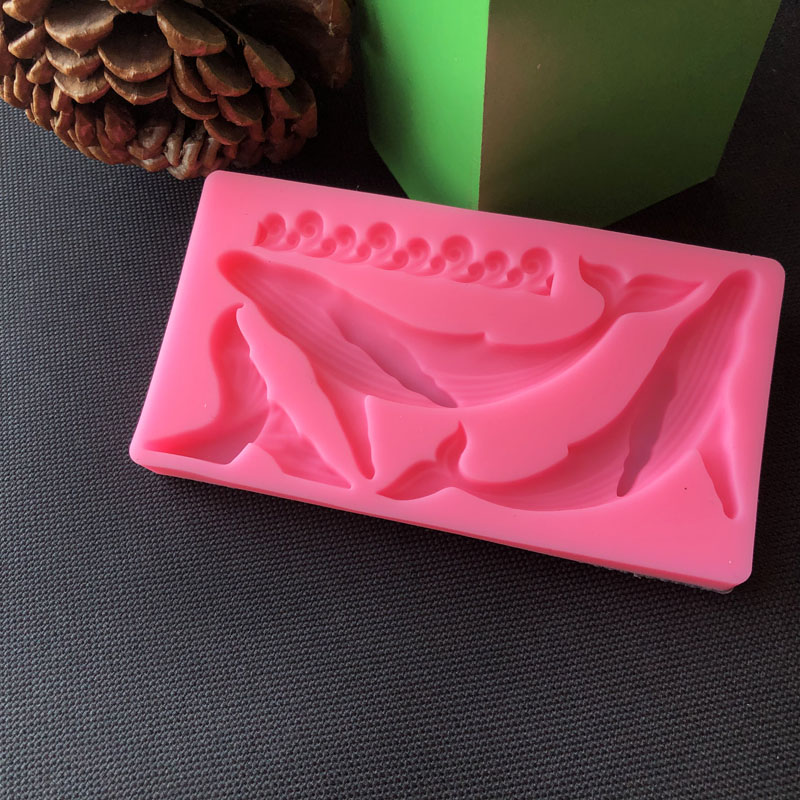Cetakan Silikon Paus DIY Alat  - Kitchen Hanging Gadgets ulasan dan harga