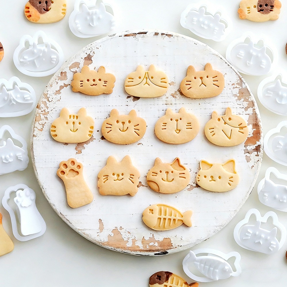Cetakan Kue Kucing Lucu DIY, A - Kitchen Hanging Gadgets ulasan dan harga