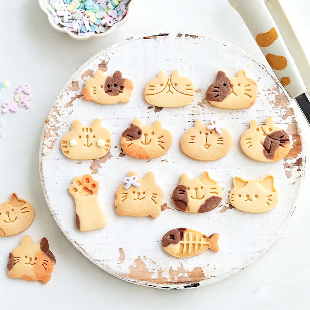 Cetakan Kue Kucing Lucu DIY, A - Kitchen Hanging Gadgets ulasan dan harga