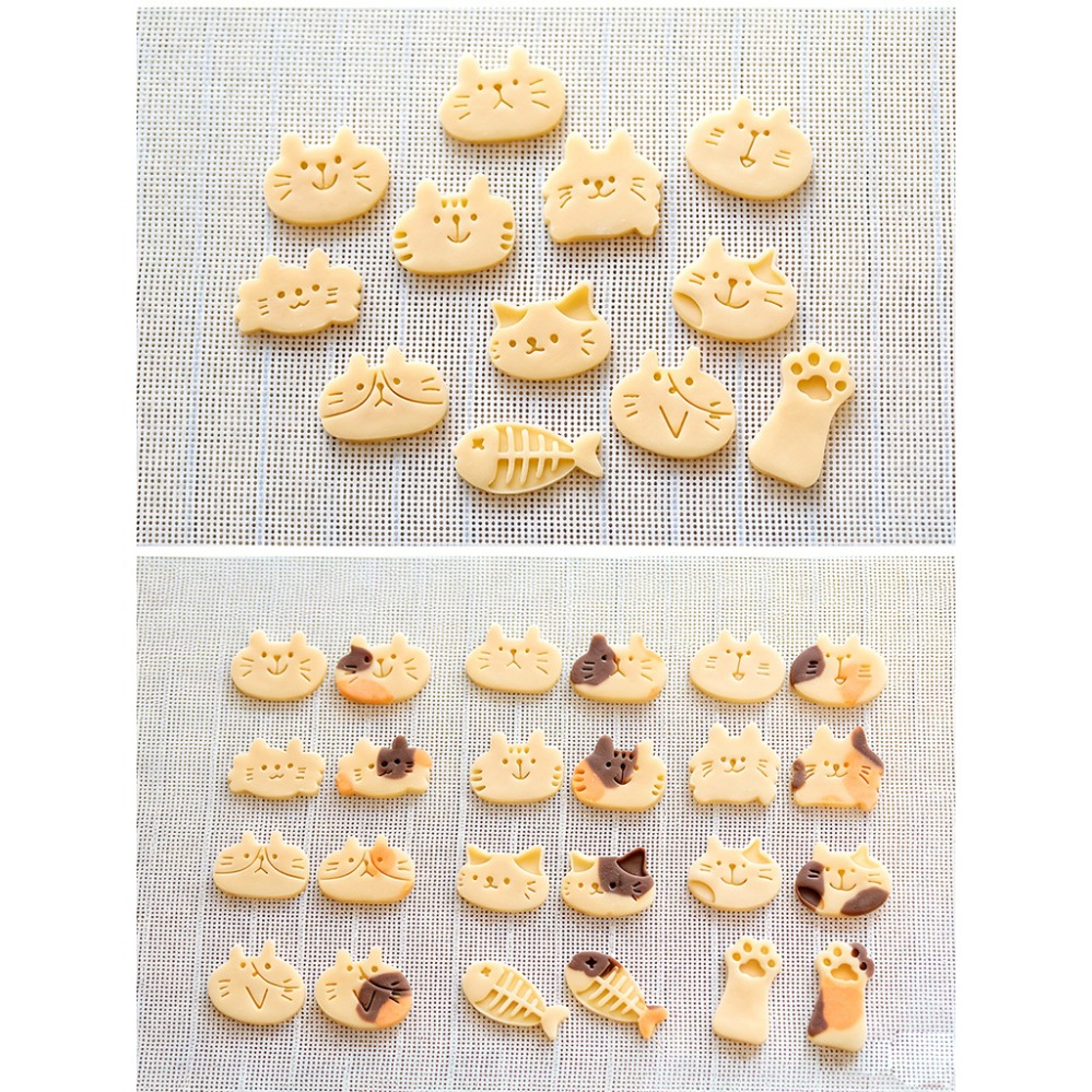Cetakan Kue Kucing Lucu DIY, A - Kitchen Hanging Gadgets ulasan dan harga