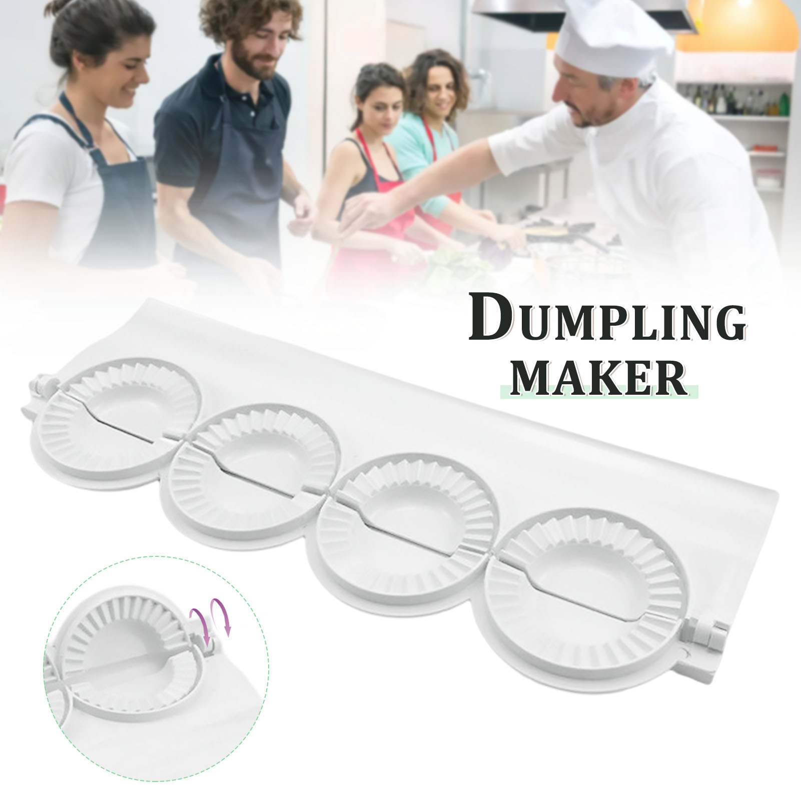 Large Diy Dumpling Mold Dough  - Kitchen Gadgets Oxo ulasan dan harga