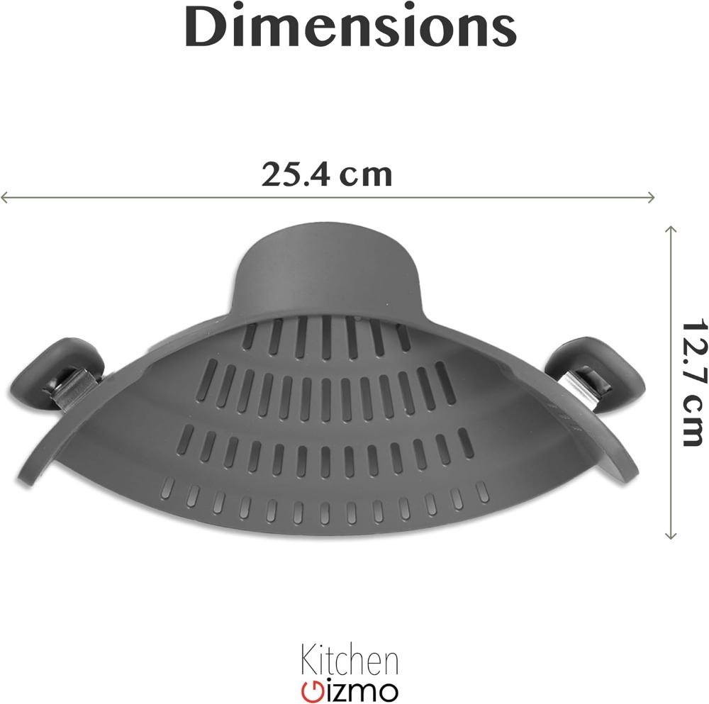 Saringan Pasta Silikon Clip-On - Kitchen Gadgets Images ulasan dan harga