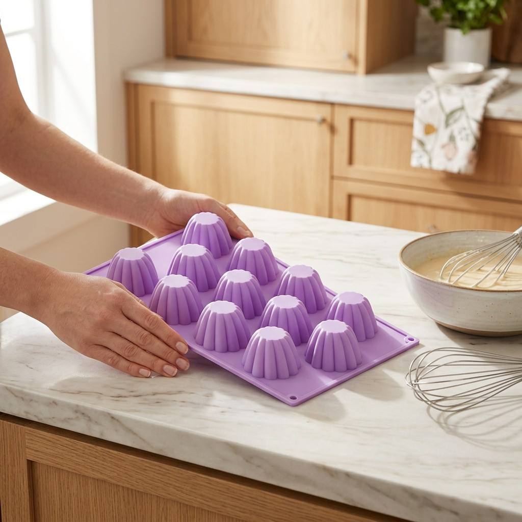 Cetakan Silikon Mini Spiral 12 - Kitchen Hanging Gadgets ulasan dan harga